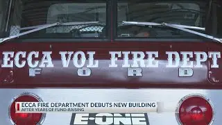 ECCA Volunteer Fire Department moves into new building