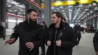 ХАС-МАГОМЕД КАДЫРОВ ПРОВЕЛ ИНСПЕКЦИЮ ЗАВОДА ПО ЗАКАЛКЕ СТЕКЛА