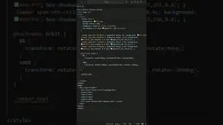 🔥 The Most INSANE Loading Animation Ever! 🚀✨ | CSS & HTML