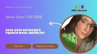 AUTOCAD 2022-2026 S&Uuml;R&Uuml;MLERİ ARASINA YQARCH EKLENTİSİ NASIL İNDİRİLİR ? #yqarch #mimarathi #architect
