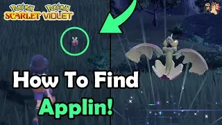 How To Find Applin In Pokémon Scarlet & Violet! | How To Evolve To Appletun & Flapple