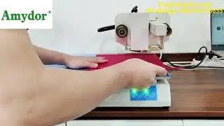 AMD8025 Digital flatbed foil printer for book, bookcovers