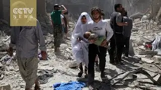 Civilians flee rebel-held eastern Aleppo