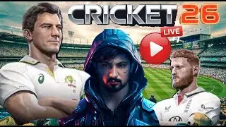 INDIA vs ENGLAND 🔴 LIVE | Cricket 26 Gameplay | Match!