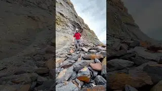 🤯  It&rsquo;s roughly 180 million years old 🌅🦕  The first fossil we found is a Belemnite ⚒️