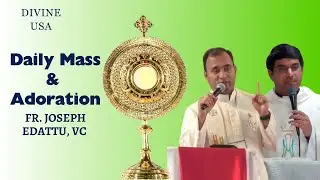 NOV. 28, 2025 | DIVINE USA | HOLY MASS | FR. JOSEPH EDATTU VC | FR. JOSE K VC