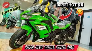 NEW MODEL 2025 KAWASAKI NINJA 650✅SUPERBIKE NINJA 650 👉MILEAGE PRICE ‼️DETAIL REVIEW