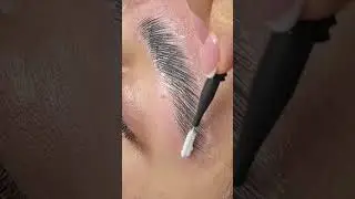 Eyebrow lamination #brows #eyebrows #browlamination