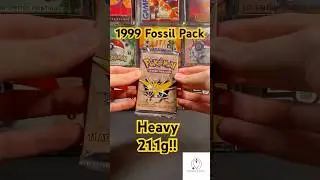 EP 11: Vintage HEAVY Fossil Pokemon Pack from 1999! #pokemon #pok&egrave;moncards #wotc #vintage