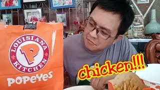 Popeye's Chicken Review | Vlog#34 | Pamilya Martin