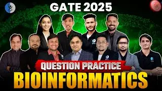 GATE Bioinformatics Questions Practice 2025 - Most Expected Questions! | L1
