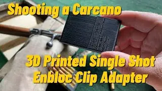 Стрельба с адаптером Carcano Single Shot Enbloc