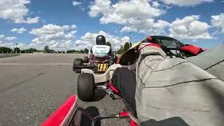 Hrkc race 11 final - how not to take turn 2&hellip;. Dropped chain resulted in dnf