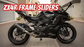 TST Frame Sliders for the Kawasaki ZX4R / ZX4RR