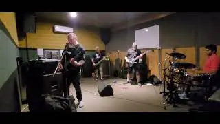 ValveTrain rehearsal jam: Straight Down the Line. Yamaha DTX8 mesh electric kit