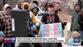 Utah House approves bill limiting transgender access to college dorm rooms