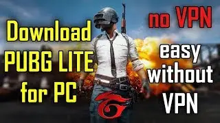 How to download PUBG PC lite without VPN (PC) | PUBG PC LITE | NO VPN NEEDED
