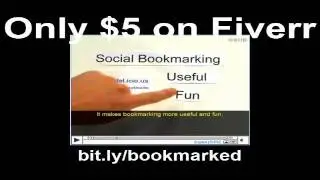 Submit To Multiple Social Bookmarking Sites For Cheap On Fiverr