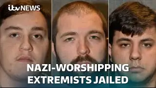 Nazi-worshipping terror gang who plotted mosque and synagogue trio attacks jailed | ITV News