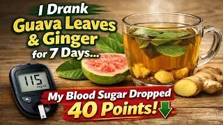 I Drank Guava Leaves + Ginger for 7 Days and My Blood Sugar Dropped 40 Points (Here's Exactly How)