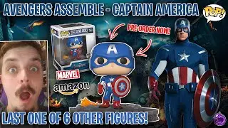 *NEW* Deluxe Avengers Assemble Funko Pop - Captain America 6 of 6 (LAST OF THE SET)
