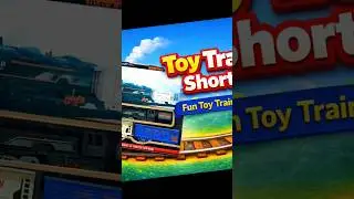 Toy Train Shorts 🚂 Fun Toy Train Set for Kids😍 #shorts
