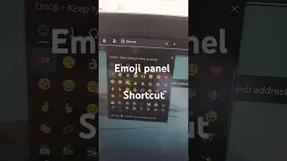 Unlock Fun: Open the Emoji Panel in Windows using this #shortcutkeys #windows #techtips #technology