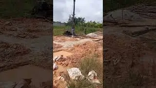 proses pemasangan paku bumi#shorts