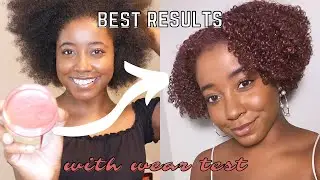 ORS Curls Unleashed Color Blast Hair Wax | Temporary Hair Color | Sangria Hair Paint Wax