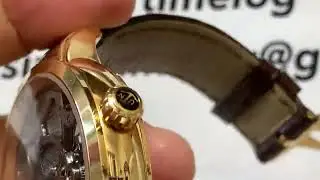 大大隻深得我心：大型玫瑰金Ulysse Nardin Classic Skeleton Tourbillon 18KRG,自家高階跟量產共用機芯陀飛輪當然高下立見…