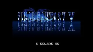 Final Fantasy V (PSone) - Opening Movie | AI upscaled from 320x160p to 4K
