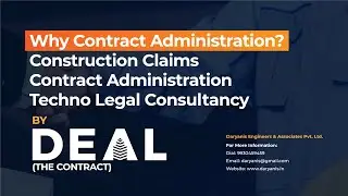 Why Contract Administration in Construction ? road construction, bridge construction,
