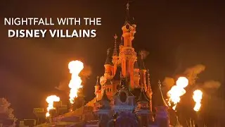 [4K] NEW Nightfall with the Disney Villains - Halloween 2022 | Disneyland Paris