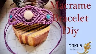 Full Video DIY Macrame Bracelet #diy #macrame #handmade #tutorial