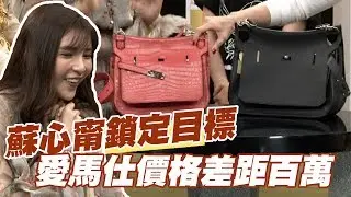 【精華版】蘇心甯鎖定目標 愛馬仕價格差距百萬