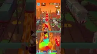SUBWAY SURFERS ll TEAM TAKEOVER RED #subwaysurfers2025 #subwaysurfersshorts #subwaysurfers