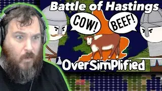 The Conqueror - The War That Changed the English Language - MiniWars #3 - OverSimplified [Reaction]