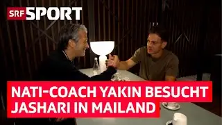 Nati-Trainer Yakin stattet Neo-Milan-Spieler Jashari einen Besuch ab | SRF Sport