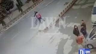 CCTV of Mobile Snatching in Lahore