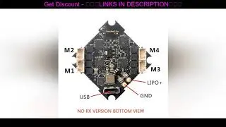 Good Eachine Crazybee F4 PRO V3.0 Flight Controller Blheli_S 10A 2-4S Brushless ESC compatible Frsk