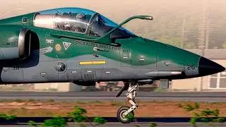 ENGINE SYMPHONY! ✈️ F-15, AMX and A-29 Taking Off at Natal Air Base