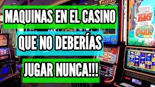 MAQUINAS QUE NO DEBES DE JUGAR EN El CASINO 🚫 | SLOT MACHINES QUE DEBER&Iacute;AS EVITAR SIEMPRE! 🚫 EP.3