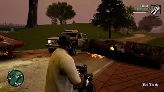 First 6 star Rampage + Escape at Madd Dogg's Mansion (GTA SA DE)