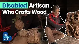 Walnut Wood Carving Kashmir: Disabled Artists Efforts To Save A Dying Art | The Better India