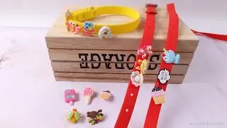 Custom Design Pvc Diy Dog Collar  Waterproof Silicone Dog Collar Dog Leash DIY Accessories
