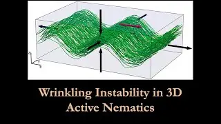 Wrinkling Instability in 3D Active Nematics