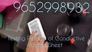 Testing Process of Conductive Rubber Sheet