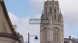 Top Of The Wills Memorial Building In Bristol, UK