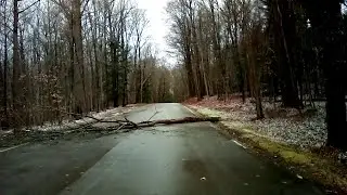 Mill Creek Park Dec 2025 - Roadblock