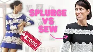 $2000 Designer Dress as SEWING Inspo